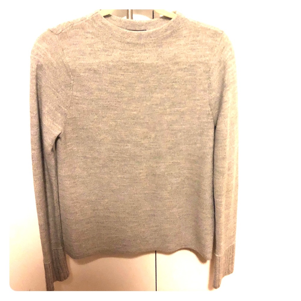 Club Monaco Gray mock turtleneck sweater